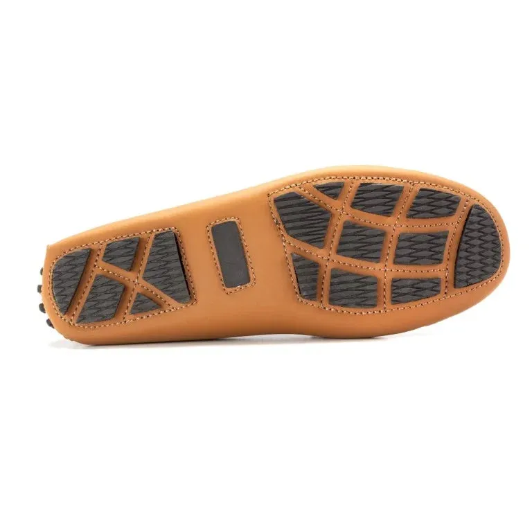 2549 - Girls Loafer in Luggage Sahara