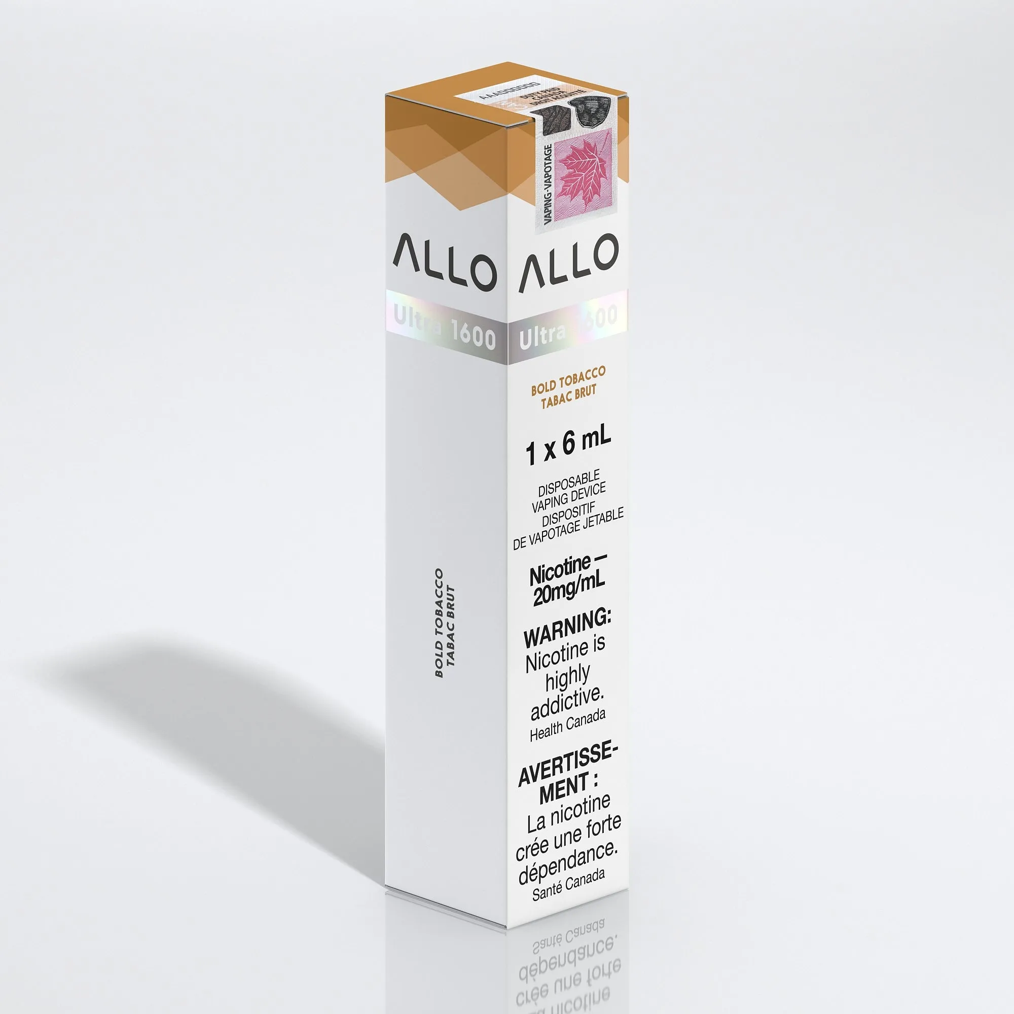 Allo Ultra 1600 Disposable - Bold Tobacco
