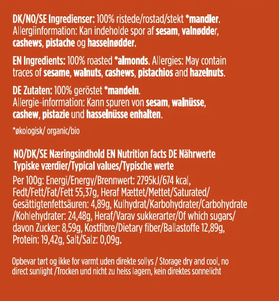 Almond Butter - Smooth 500g