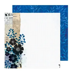 American Crafts [Vicki Boutin] 12x12 Papers - Bold & Bright - Daily News