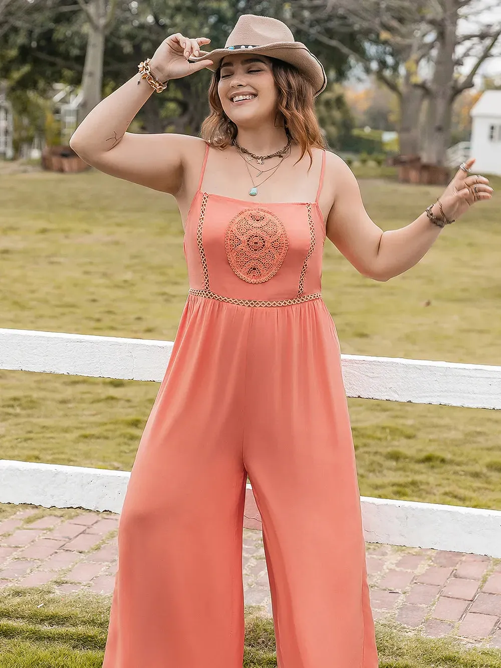 Another Spaghetti Western Wide Leg Jumpsuit