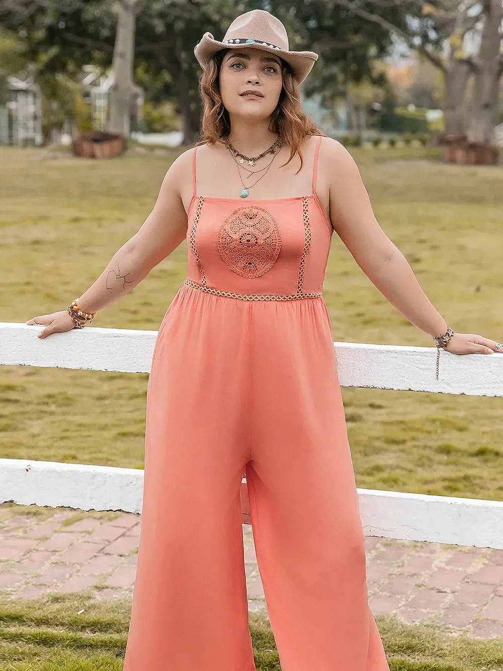 Another Spaghetti Western Wide Leg Jumpsuit