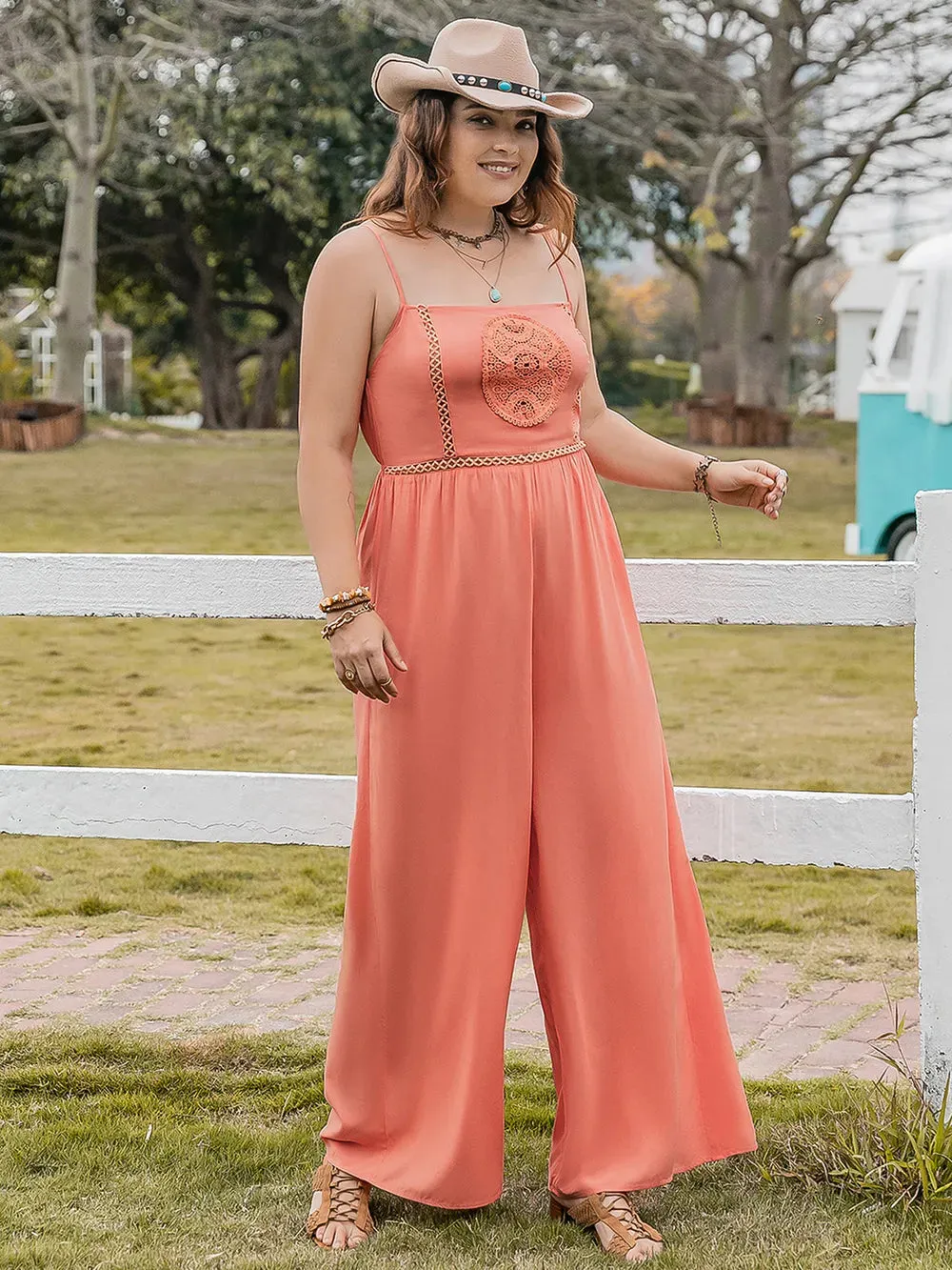 Another Spaghetti Western Wide Leg Jumpsuit