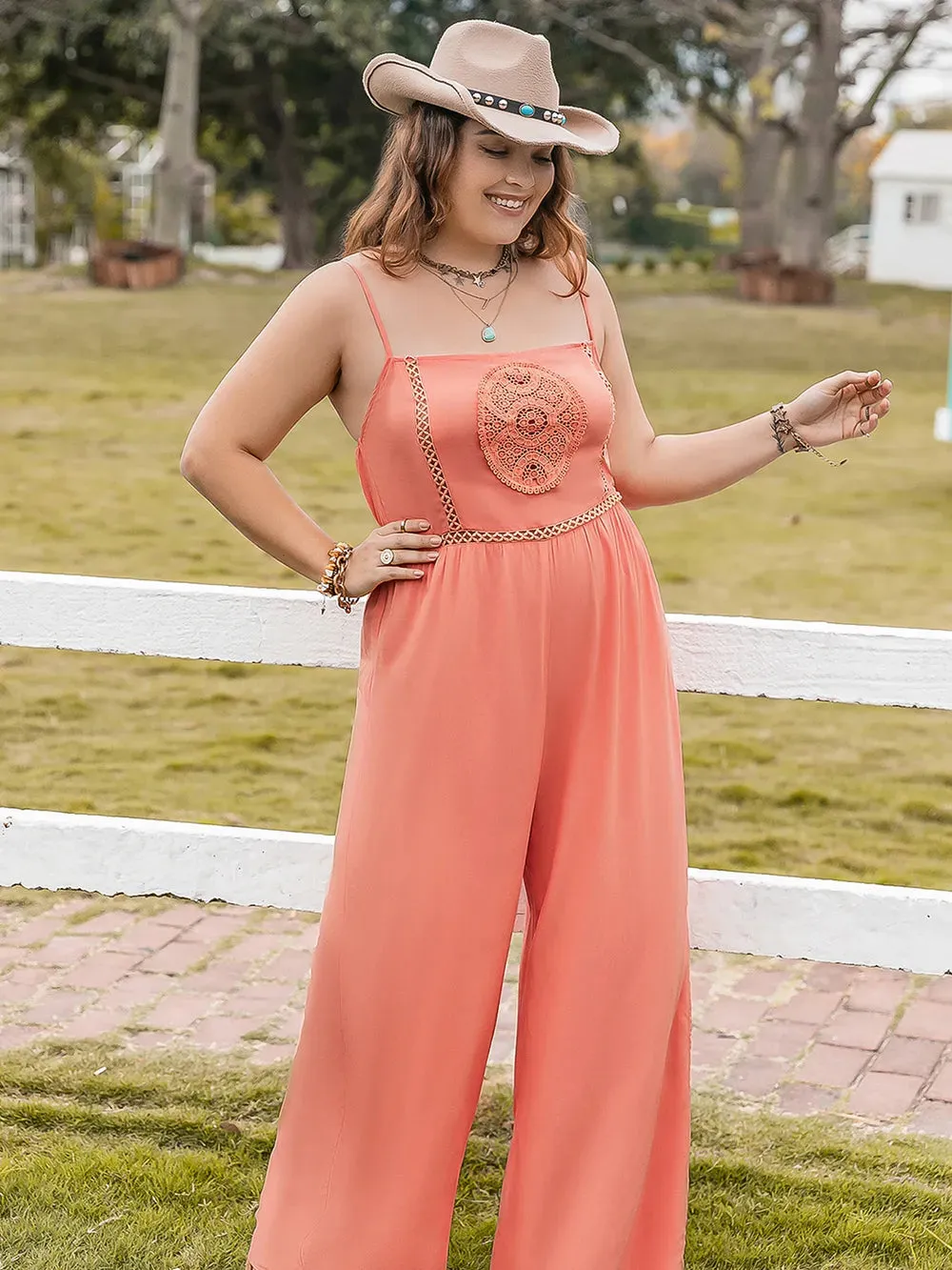 Another Spaghetti Western Wide Leg Jumpsuit