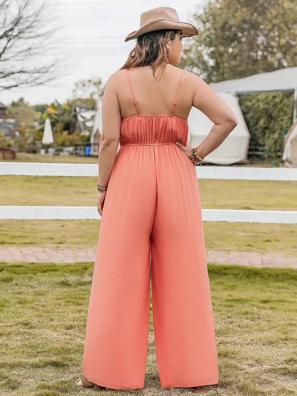 Another Spaghetti Western Wide Leg Jumpsuit