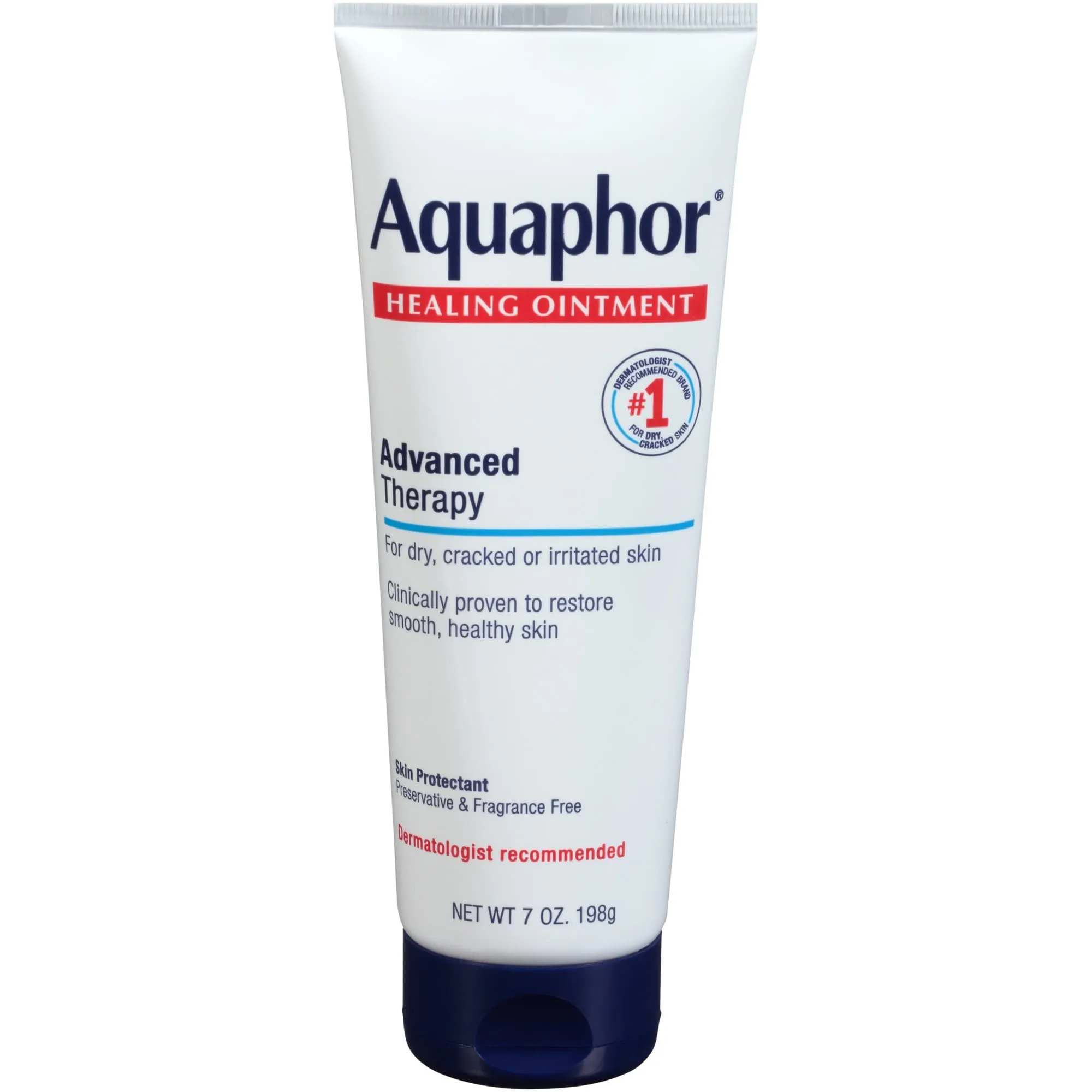 Aquaphor Healing Ointment Advanced Therapy Skin Protectant 7 oz