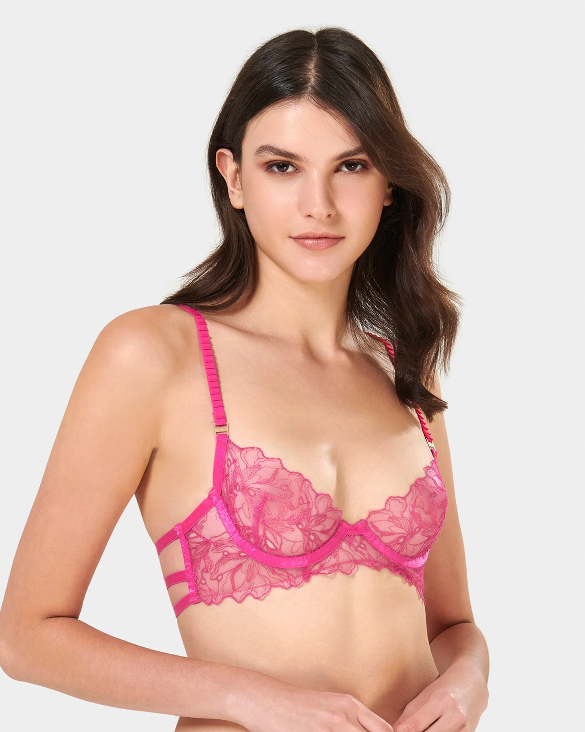 Astra Wired Bra Fuchsia Pink