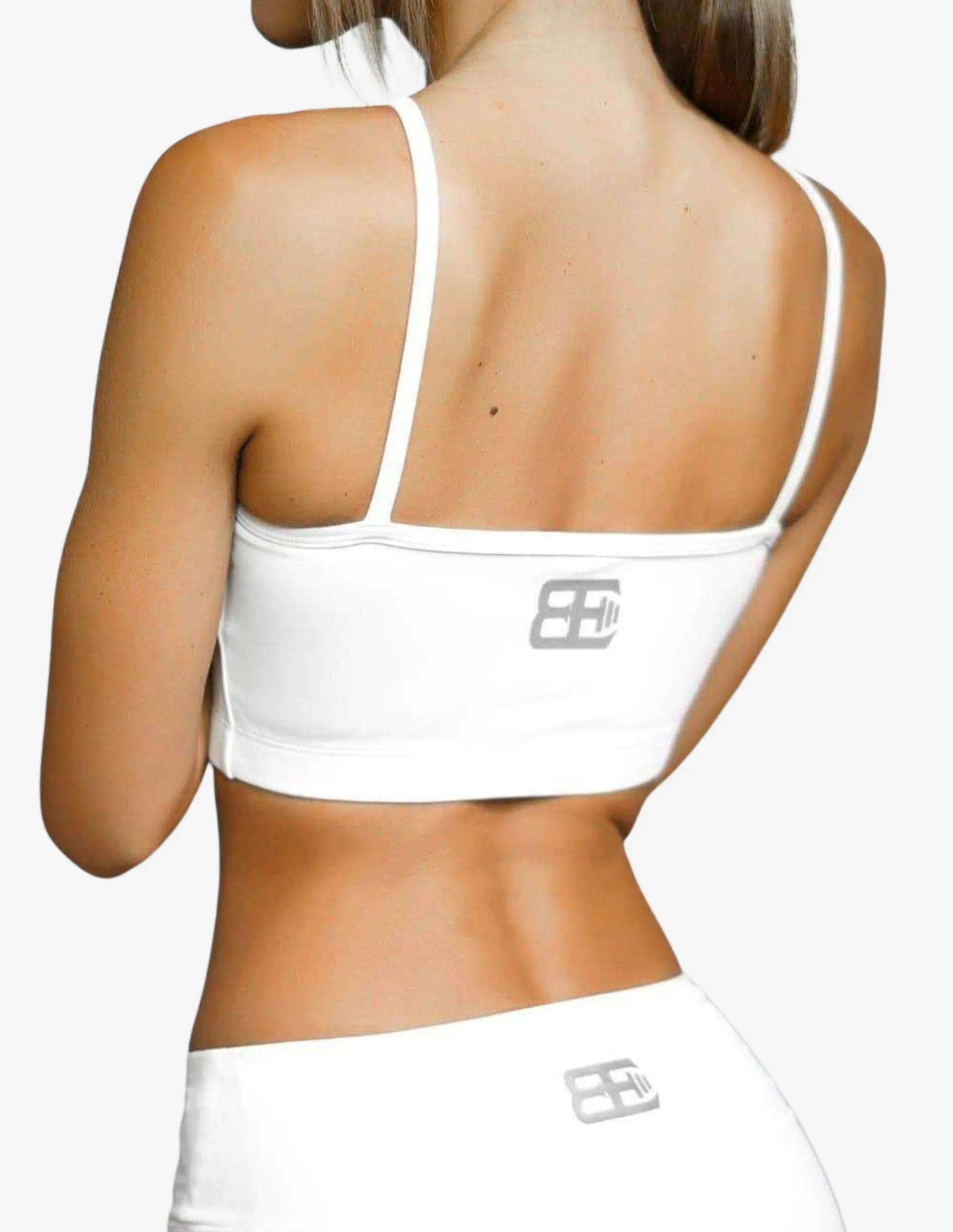ATHENA COMFORT CROP TOP – White Ivory
