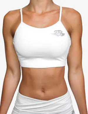 ATHENA COMFORT CROP TOP – White Ivory
