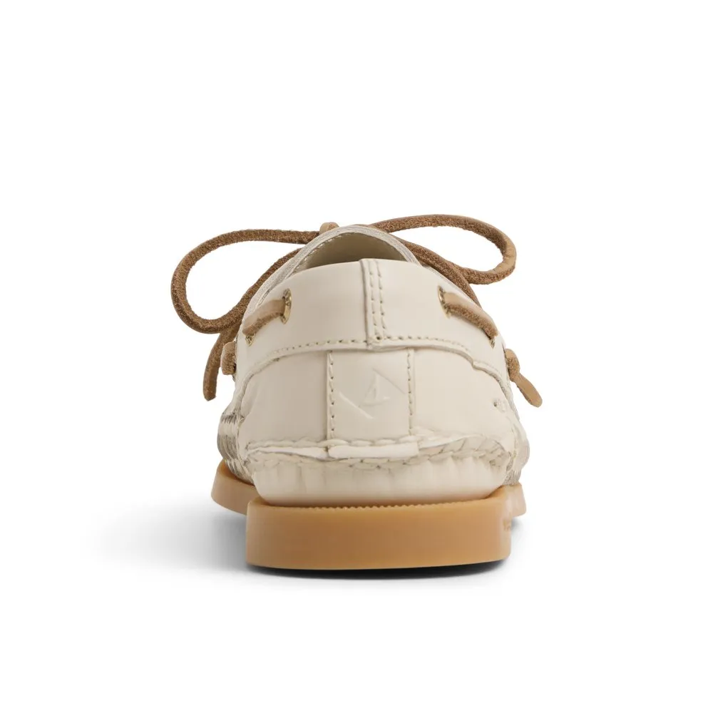 Authentic Original 2 Eye Woven Boat Shoe
