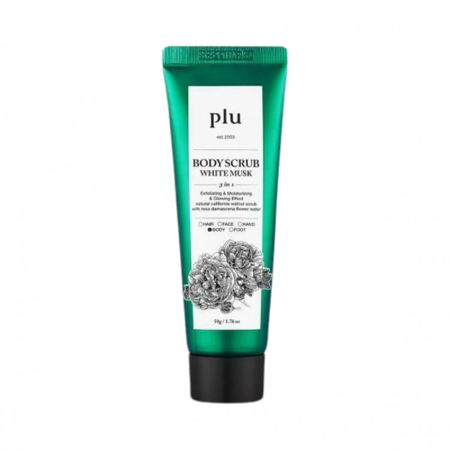 Body Scrub White Musk 50g travel size