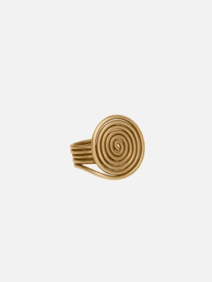 Bold  Doom Ring - Gold