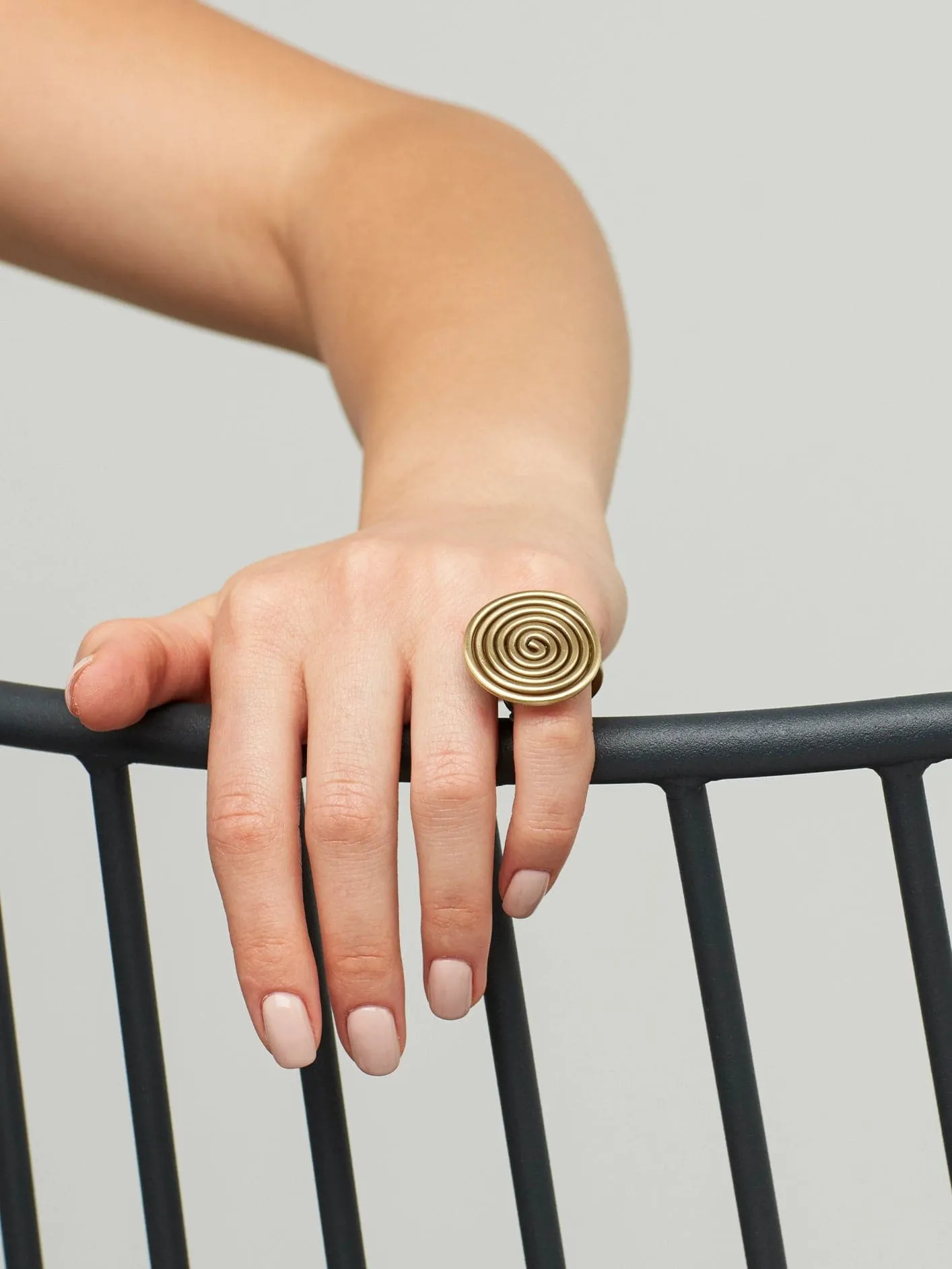 Bold  Doom Ring - Gold