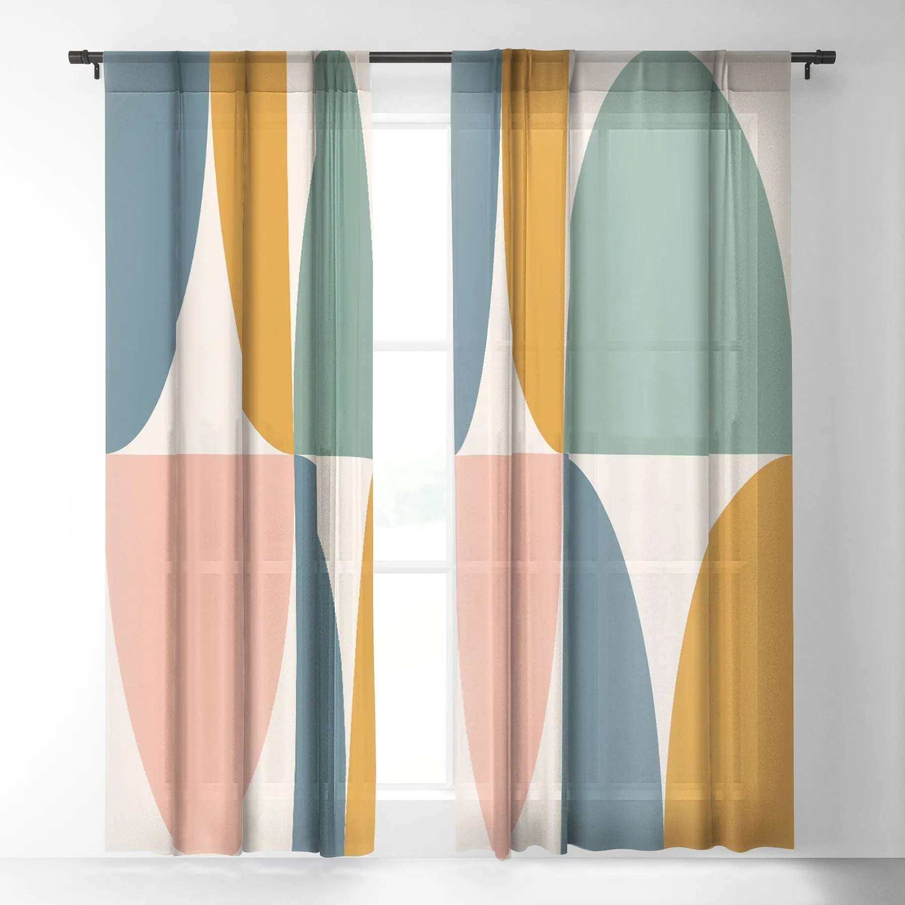 BOLD MINIMALISM XXII WINDOW CURTAINS