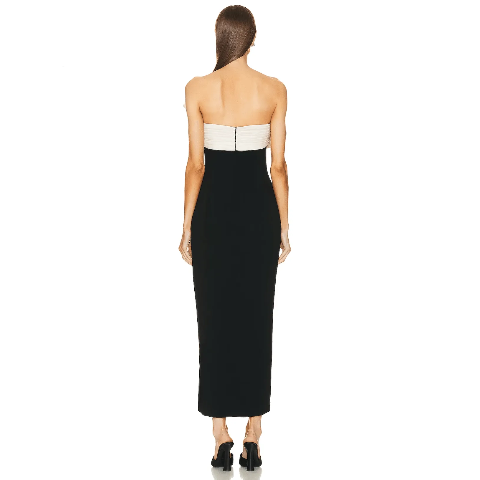 Bou-njour Ruffled Midi Dress