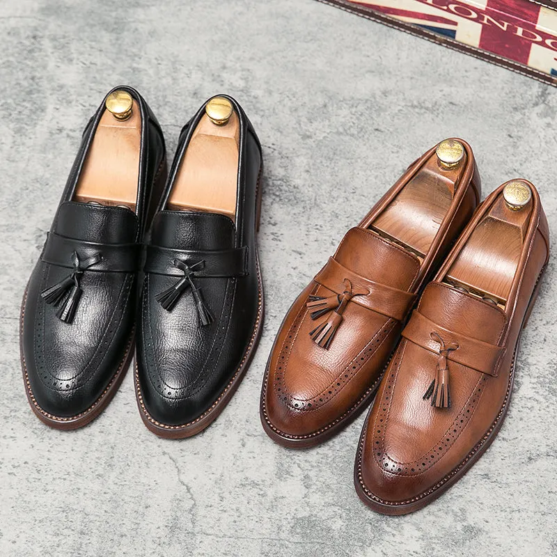 British Style Tassel Dress Shoes