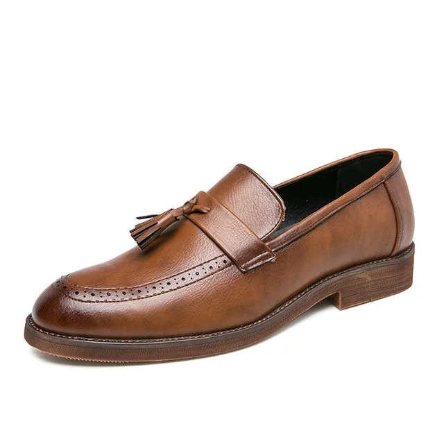 British Style Tassel Dress Shoes