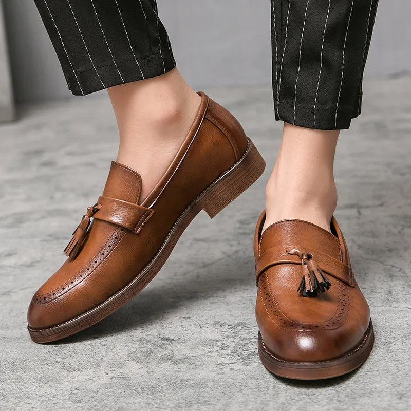 British Style Tassel Dress Shoes