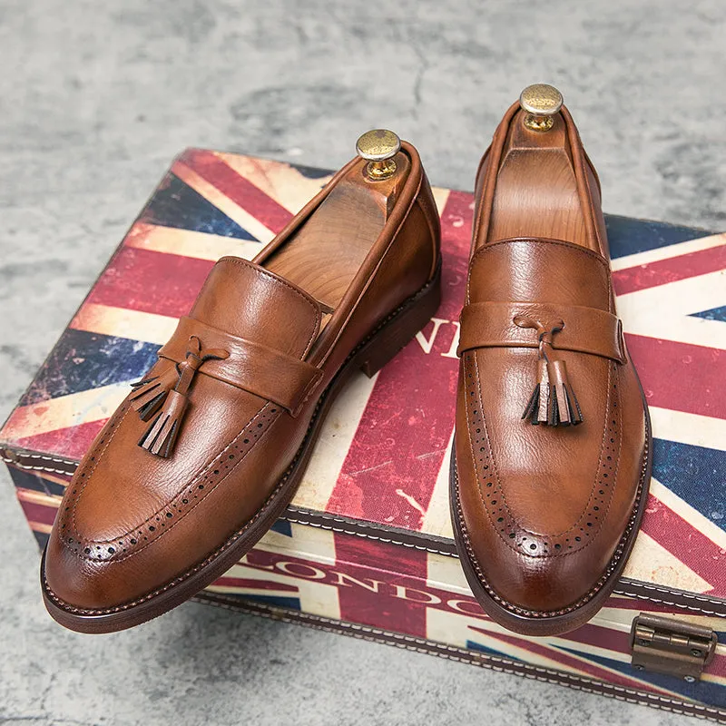 British Style Tassel Dress Shoes