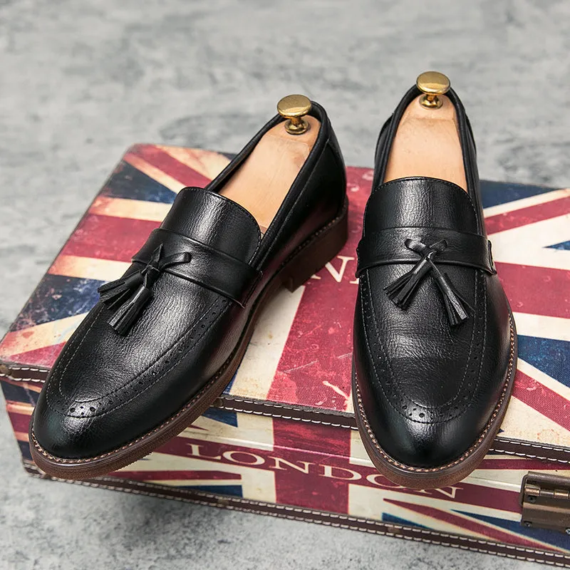 British Style Tassel Dress Shoes