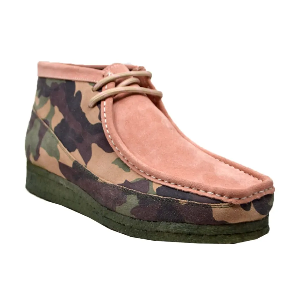 British Walkers Men's Camouflage Leather and Suede