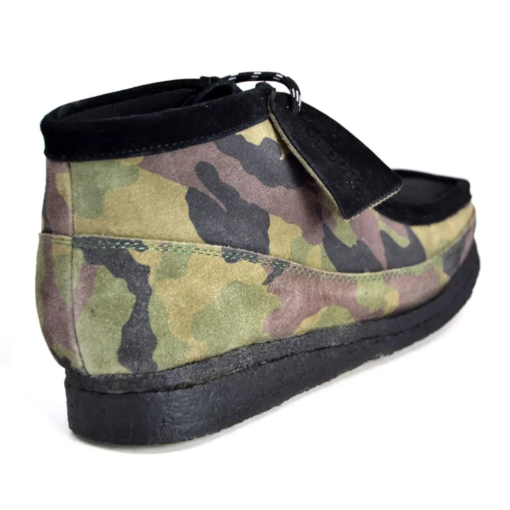 British Walkers Men's Camouflage Leather and Suede