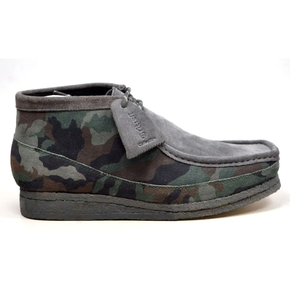 British Walkers Men's Camouflage Leather and Suede