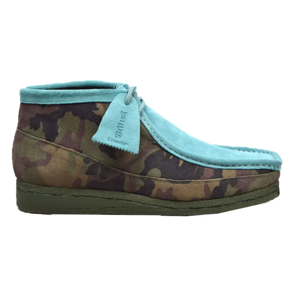 British Walkers Men's Camouflage Leather and Suede