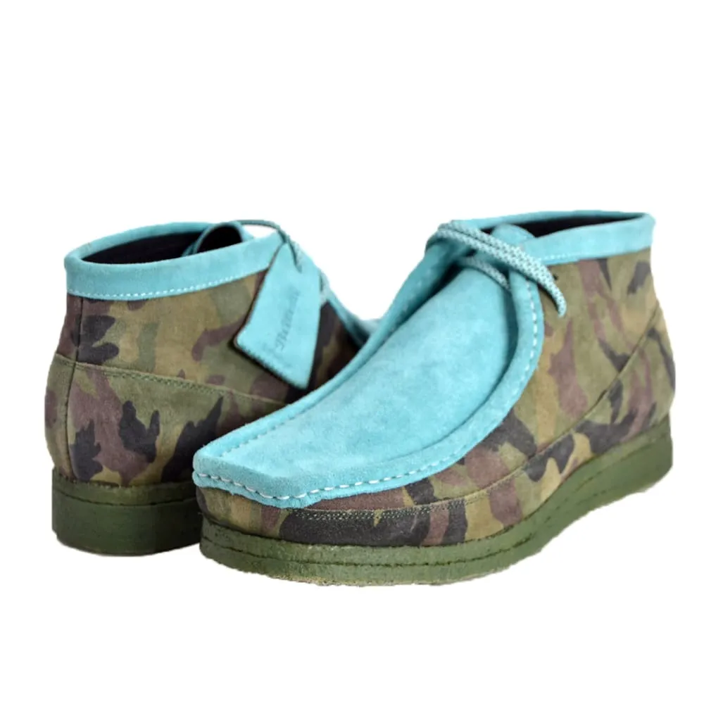 British Walkers Men's Camouflage Leather and Suede