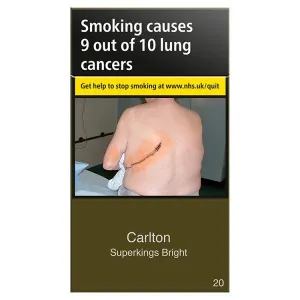 Carlton Superkings Bright Blue Smooth Cigarettes
