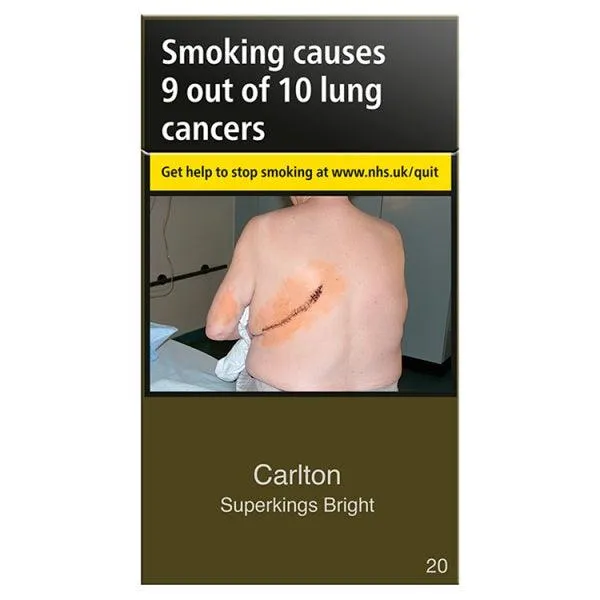 Carlton Superkings Bright Blue Smooth Cigarettes