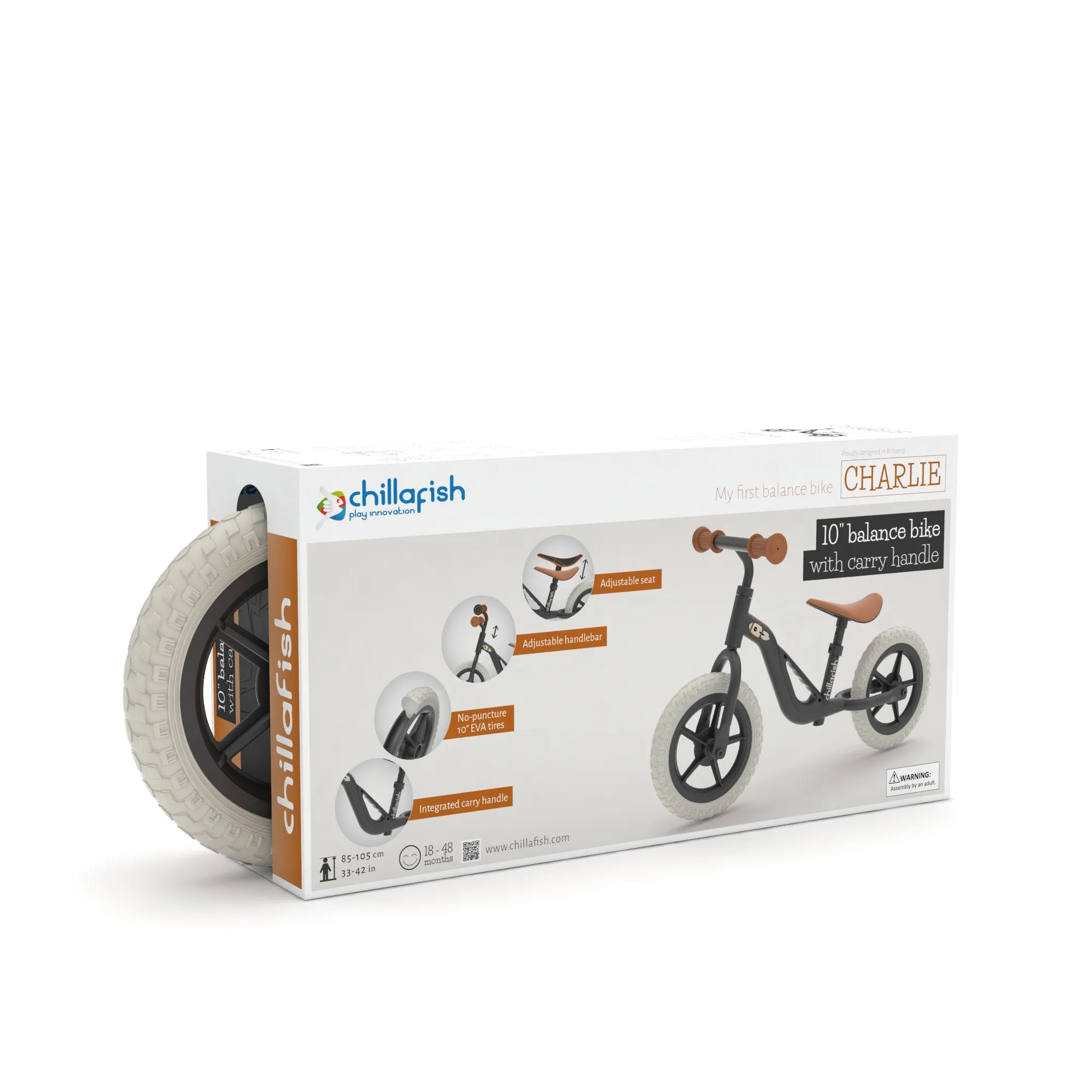 Charlie lightweight 10" balance bike