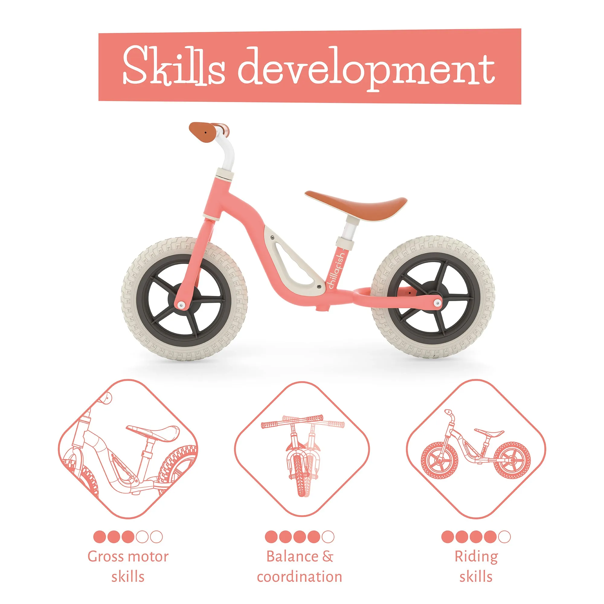 Charlie lightweight 10" balance bike