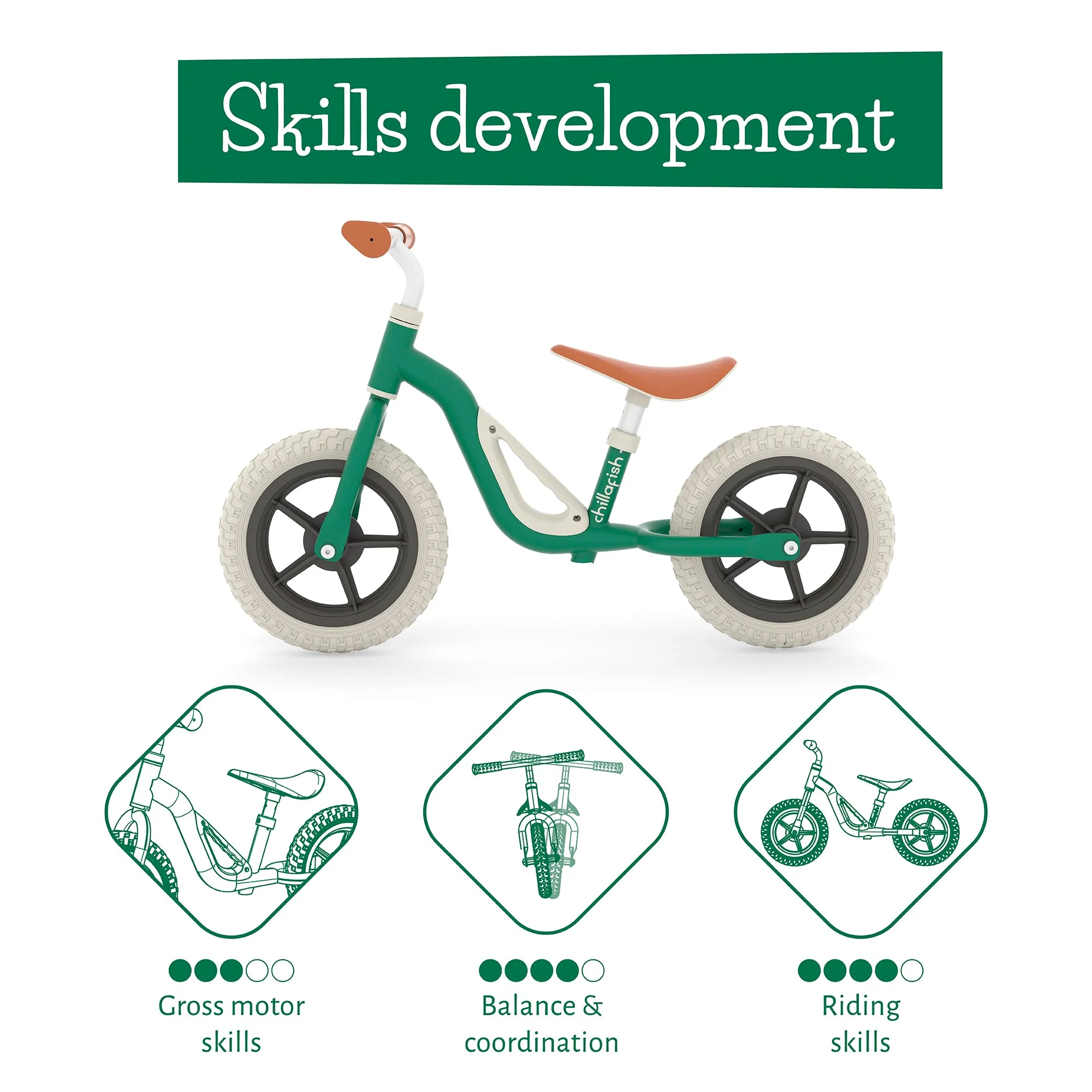 Charlie lightweight 10" balance bike