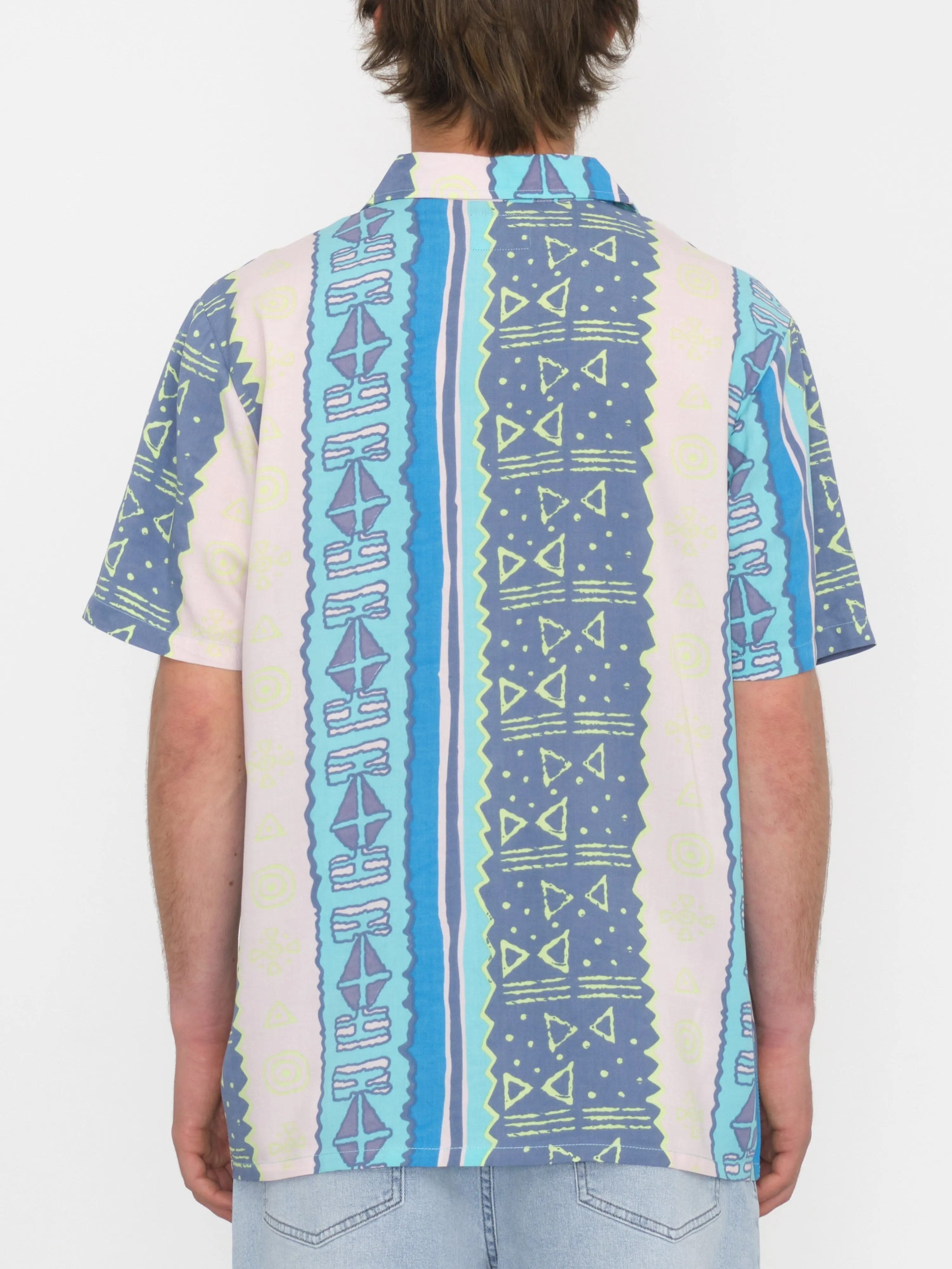 Chemise Bold Moves - CRETE BLUE