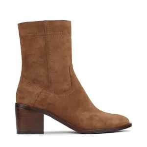 CICILIA LEATHER SUEDE MIN BOOTS