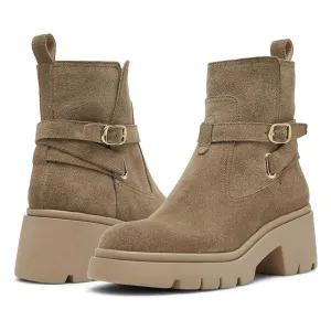 Colletta Taupe Suede Ankle Boots