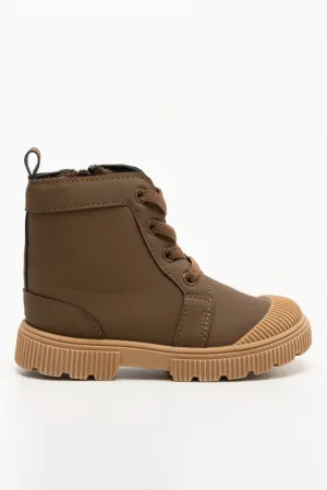 Combat Boots Tan