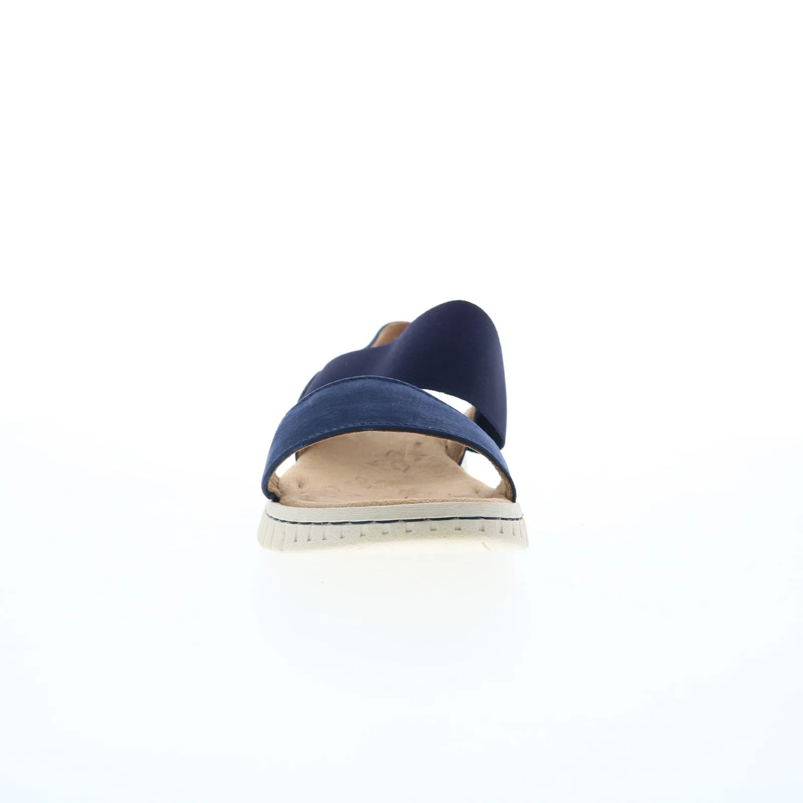 Comfortiva Charlee CT0031607 Womens Blue Wide Nubuck Sport Sandals Shoes