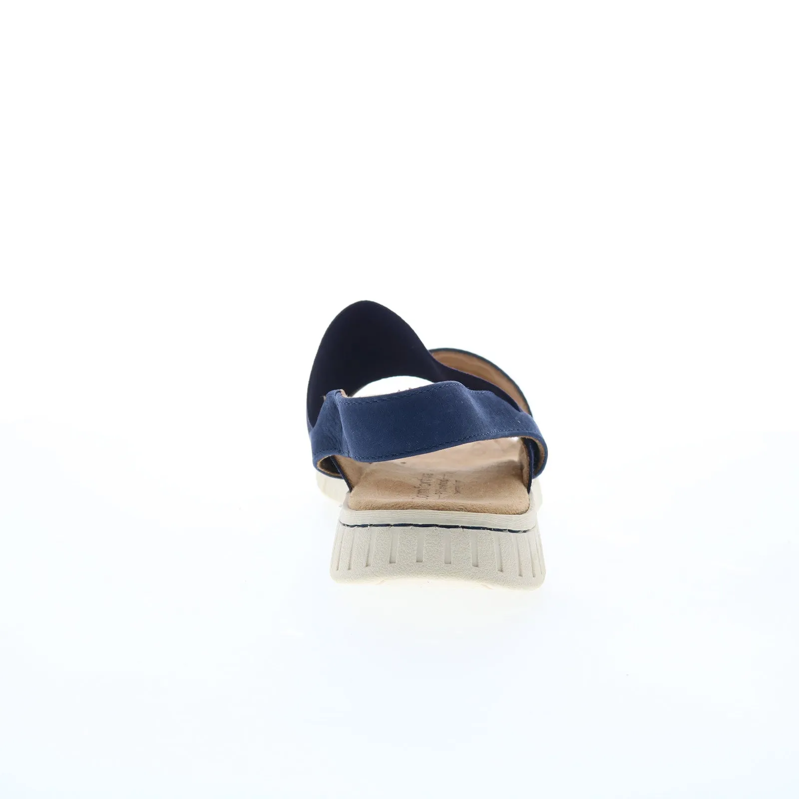 Comfortiva Charlee CT0031607 Womens Blue Wide Nubuck Sport Sandals Shoes