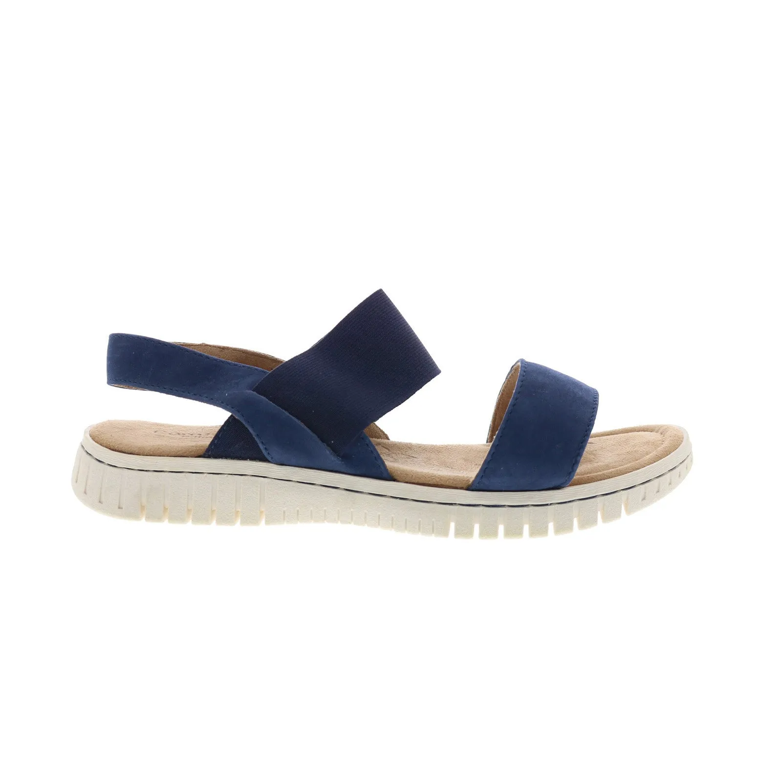 Comfortiva Charlee CT0031607 Womens Blue Wide Nubuck Sport Sandals Shoes