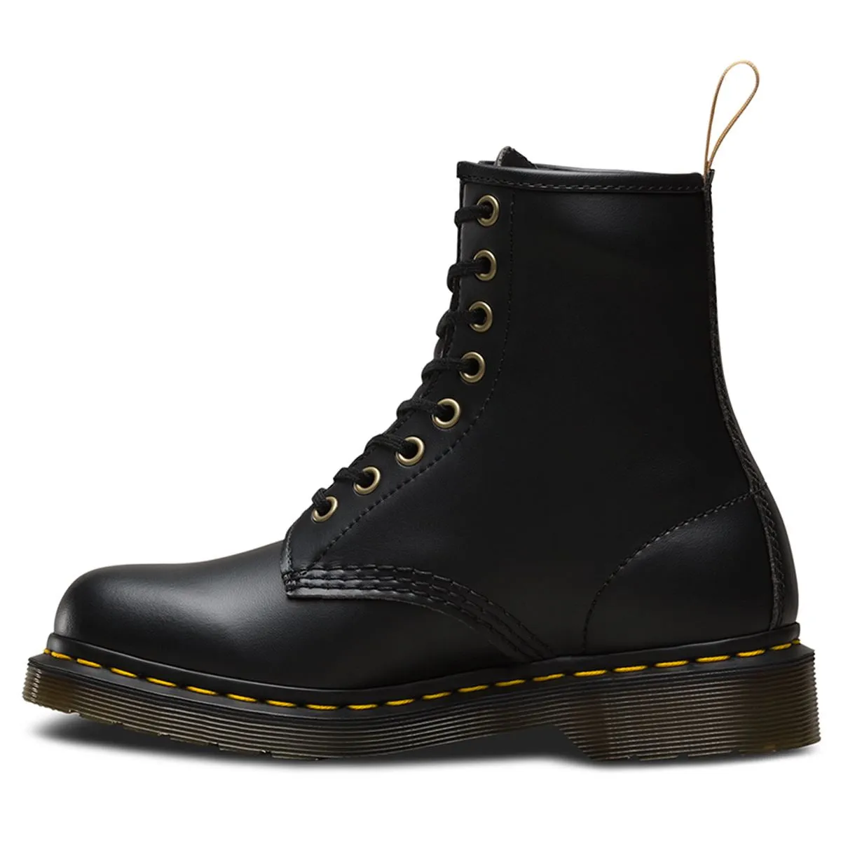 Dr. Martens Vegan 1460 Felix Rub Off 8 Eyelets Synthetic Leather Unisex Boots - UK 3 - US 5 Women / 4 Men - EU 36