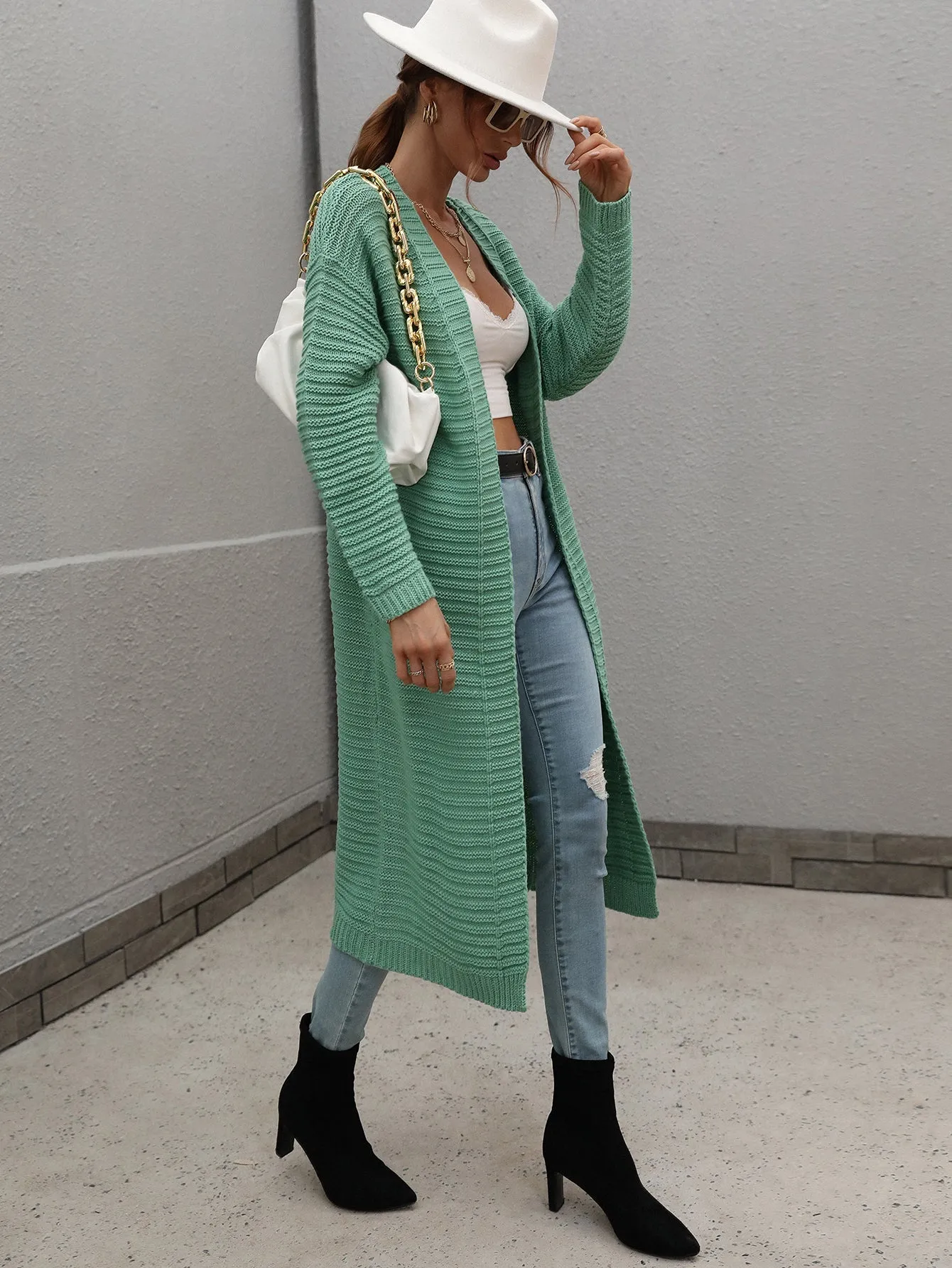 Drucilla Cardigan - Green