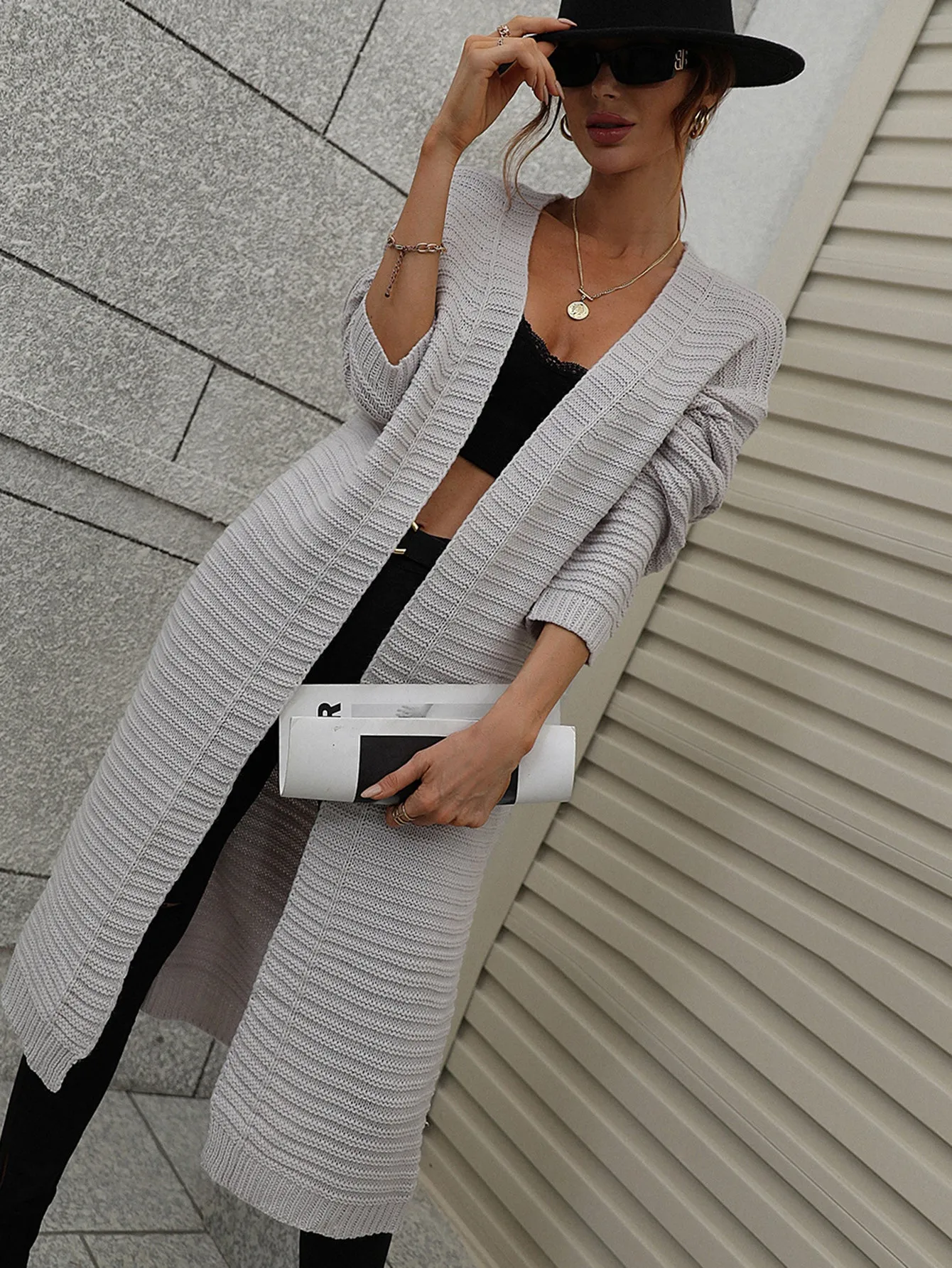 Drucilla Cardigan - Grey