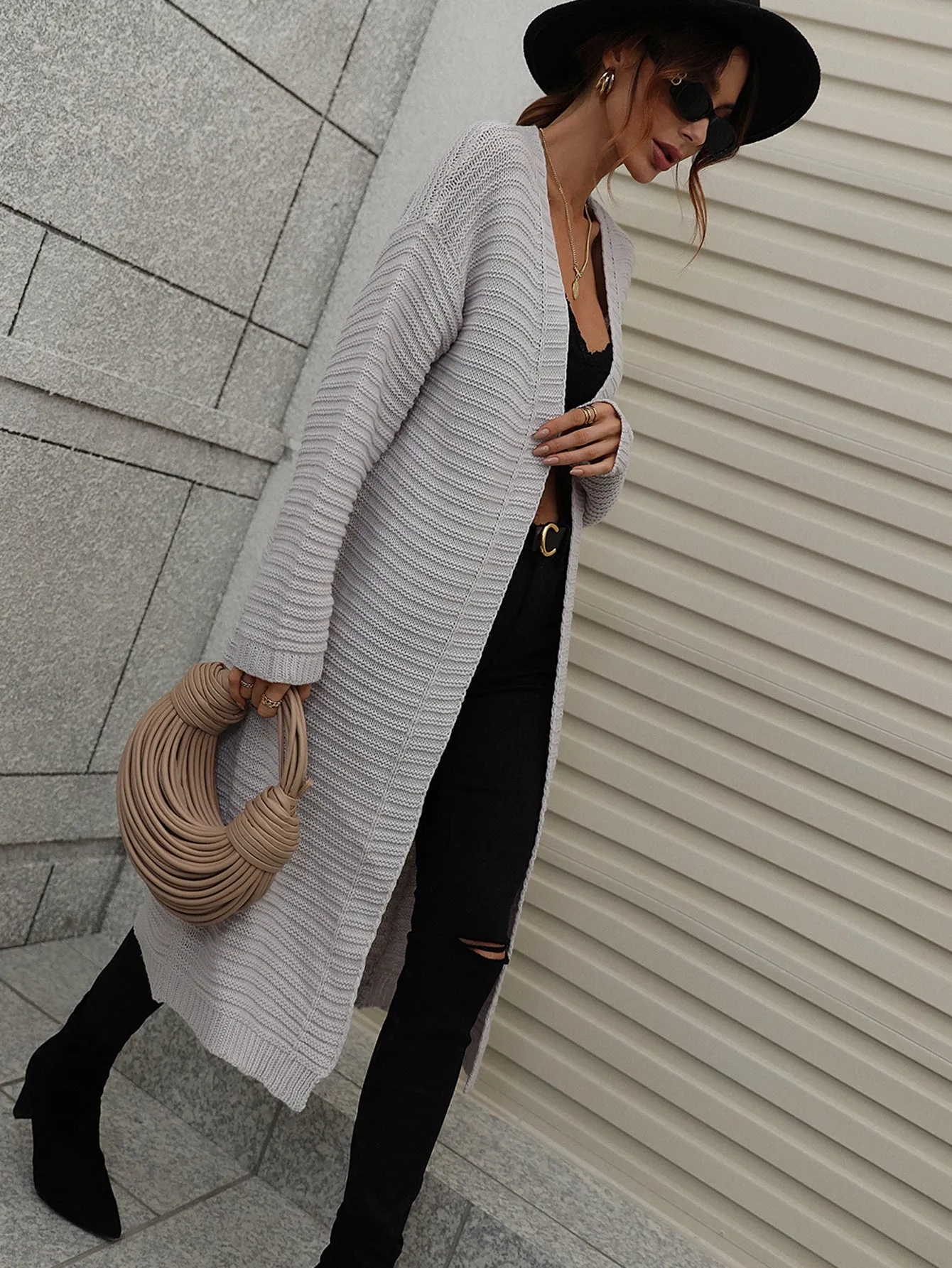 Drucilla Cardigan - Grey
