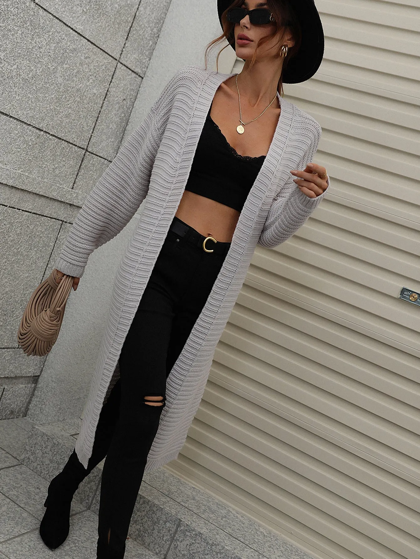 Drucilla Cardigan - Grey