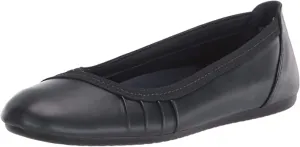 Easy Street womens Ballet Flat, Navy, 5.5 US