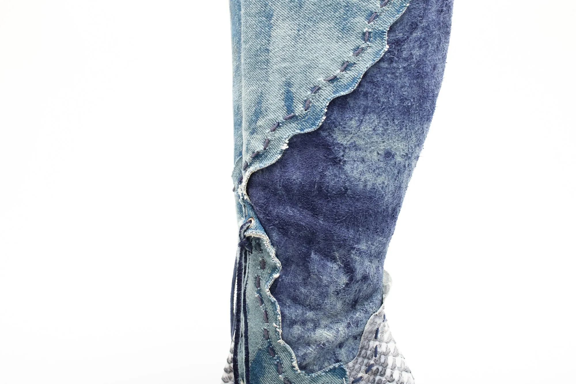 El Dante's Denim Boots
