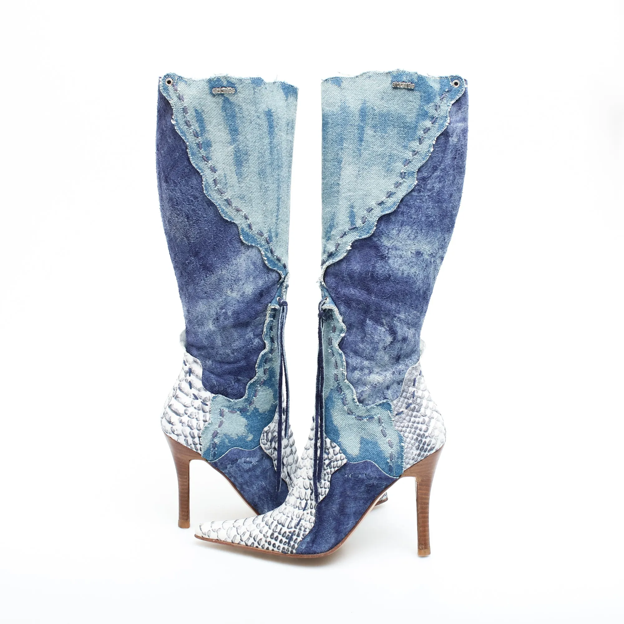 El Dante's Denim Boots