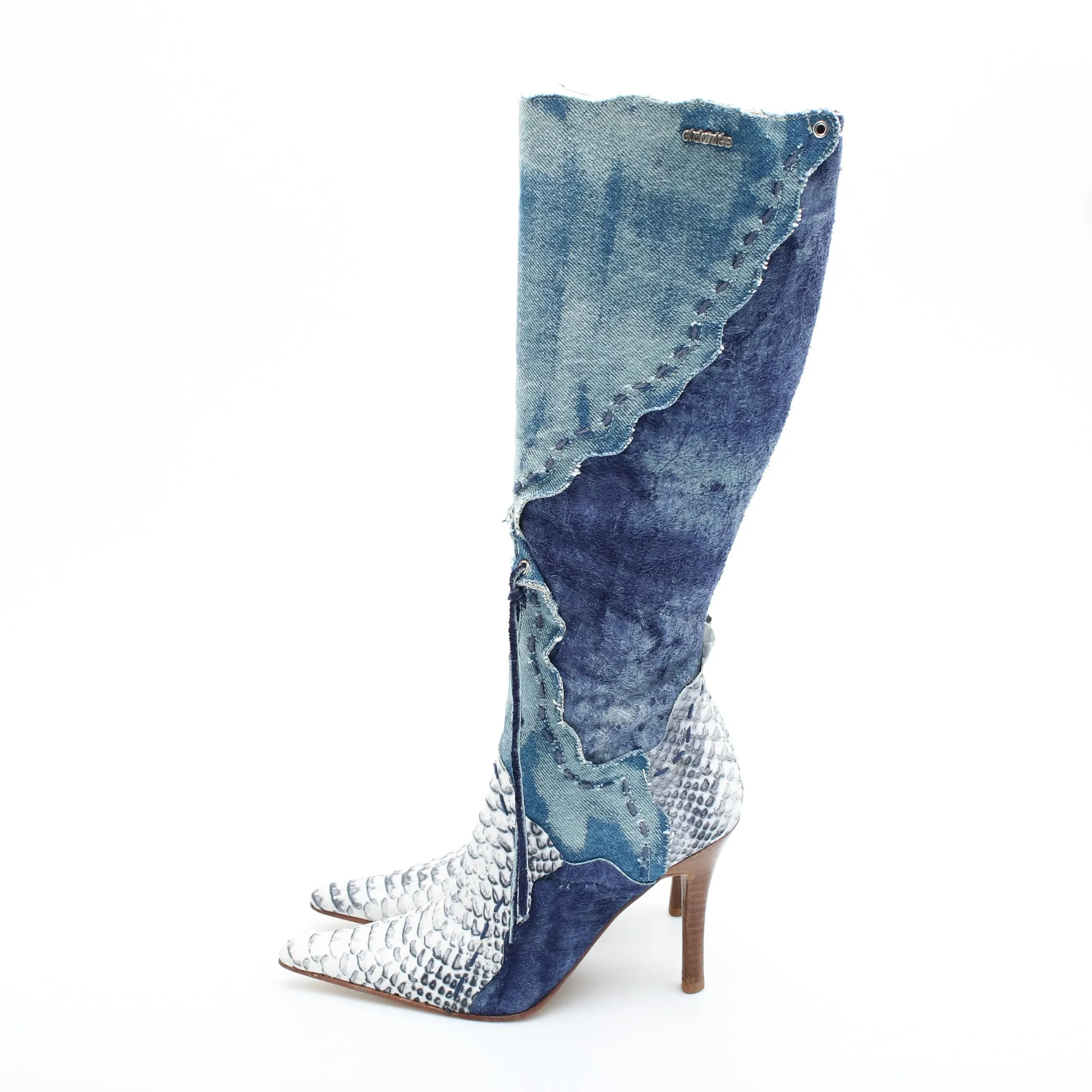 El Dante's Denim Boots